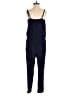Splendid 100% Rayon Solid Blue Jumpsuit Size XS - photo 2