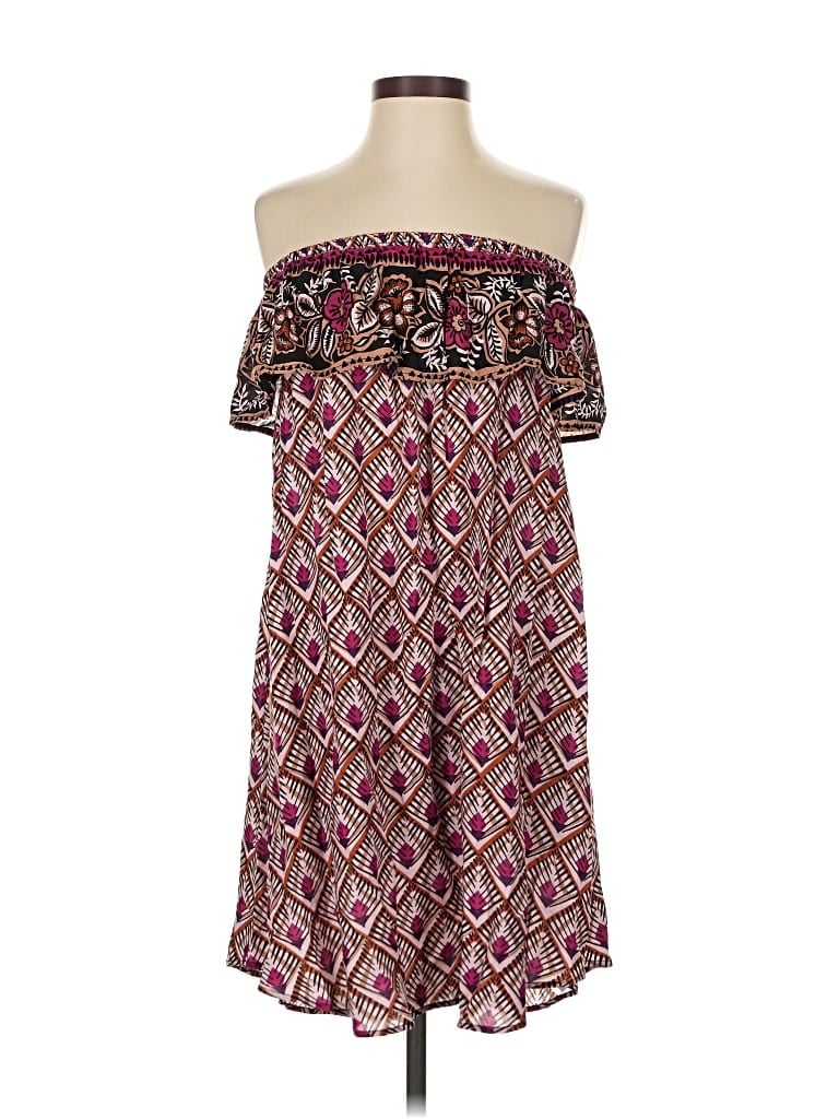 Pre-owned Express Outlet Casual Dress In Purple