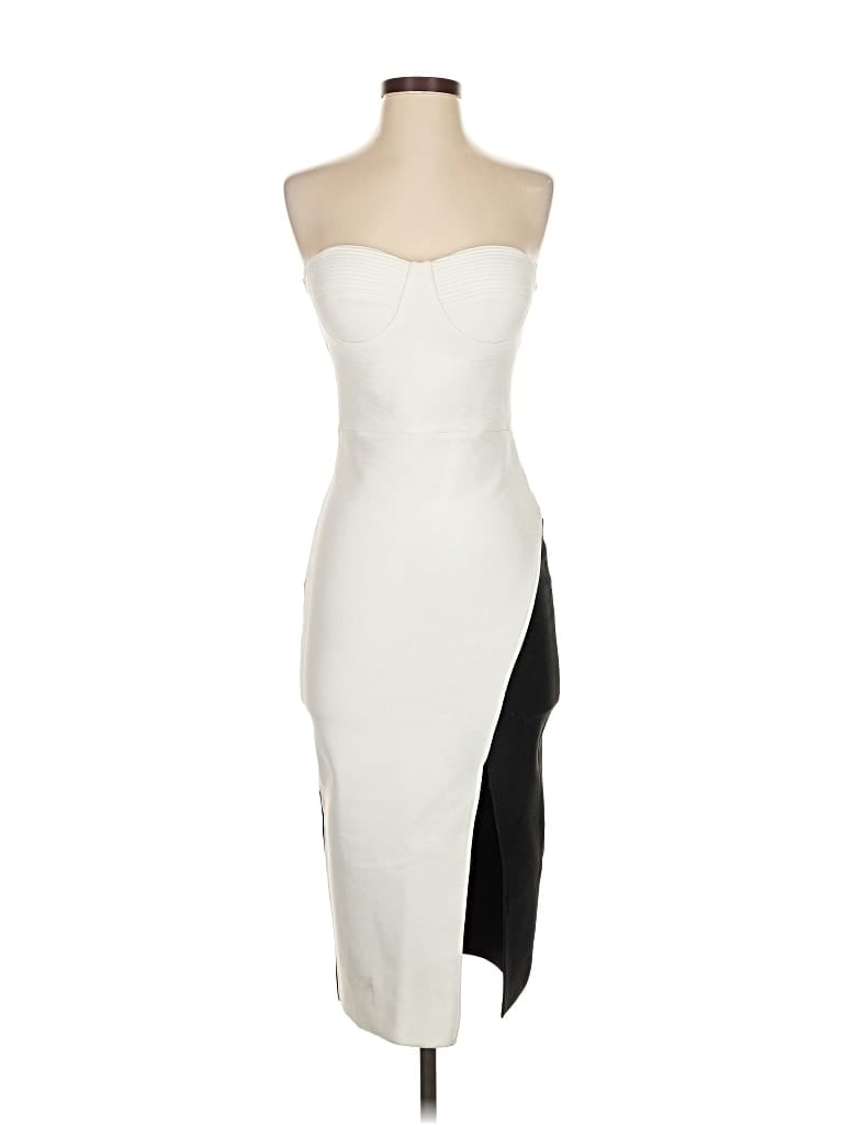 Pre-owned Elliatt Cocktail Dress In White
