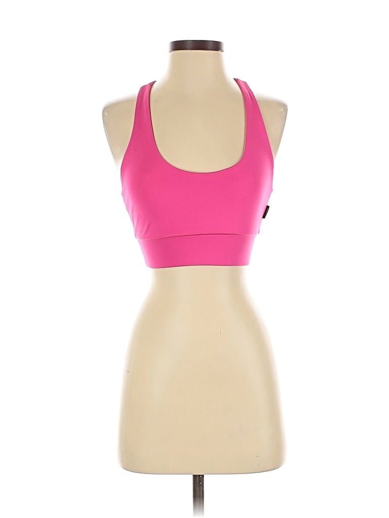 Pre-owned Monrow Sports Bra In Pink