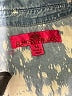 Almost Famous 100% Cotton Tie-dye Blue 3/4 Sleeve Button-Down Shirt Size M (kids) - photo 3