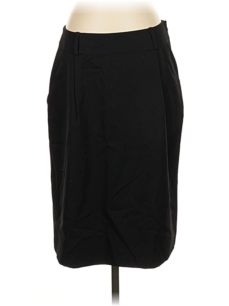 Pre-owned Linda Allard Ellen Tracy Formal Skirt In Black