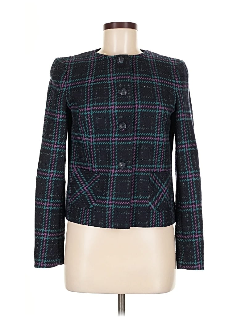 Pre-owned Brooks Brothers Wool Blazer Jacket In Blue