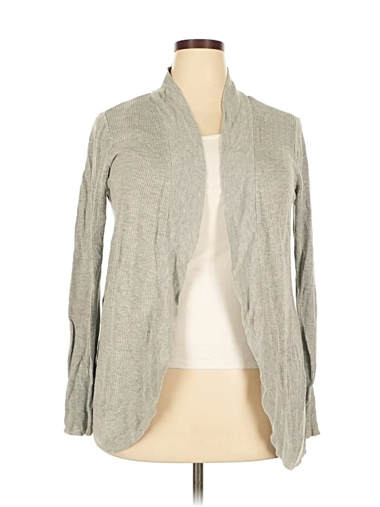 A NEW DAY Pre-owned Cardigan Sweater In Gray