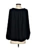 Saks Fifth Avenue 100% Polyester Black 3/4 Sleeve Blouse Size XS - photo 2