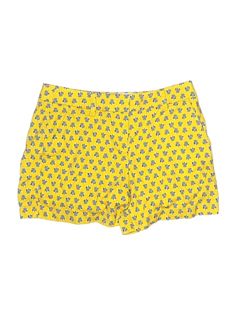 Pre-owned J.crew Factory Store Shorts In Yellow