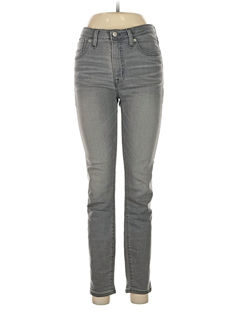 Pre-owned J.crew Factory Store Jeans In Gray