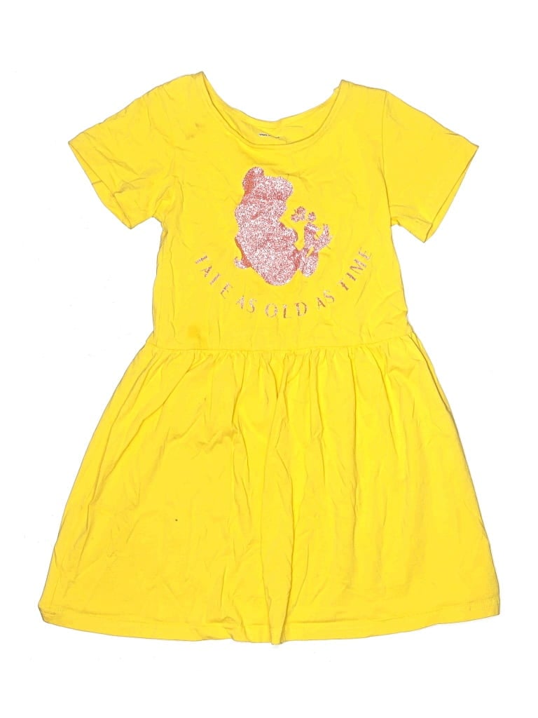 Pre-owned Unbranded Kids' Dress In Yellow