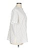 Rena Rowan 100% Polyester Stripes White Short Sleeve Top Size 16 - photo 4