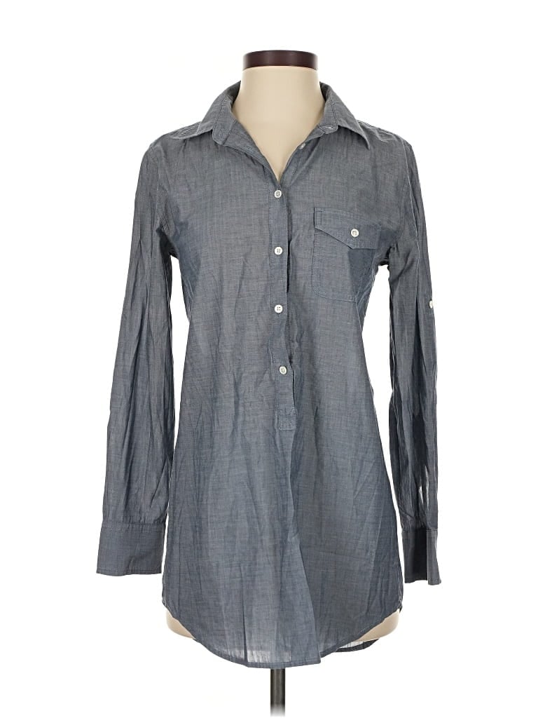 Pre-owned J.crew Factory Store Casual Dress In Gray