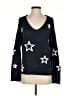 Mia + Tess 100% Acrylic Stars Blue Pullover Sweater Size S - photo 1