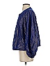 Elevenses Solid Blue Kimono Size XS - photo 5