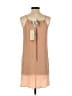 Mason 100% Silk Tan Casual Dress Size 0 - photo 2