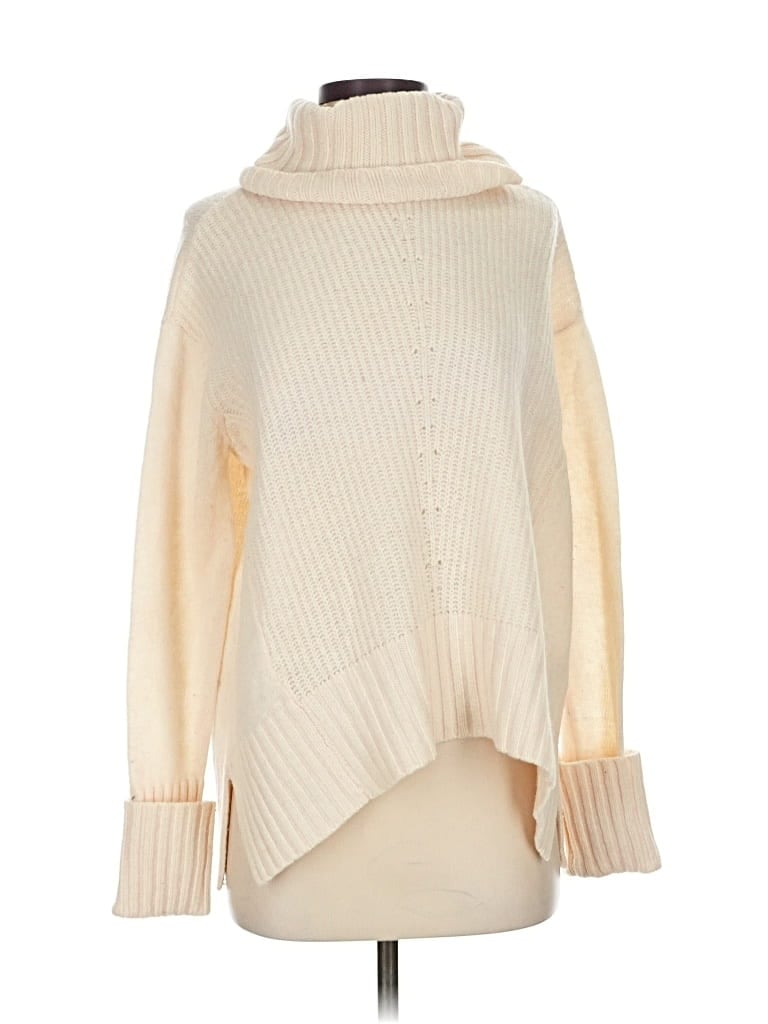 Pre-owned Moth Wool Pullover Sweater In White