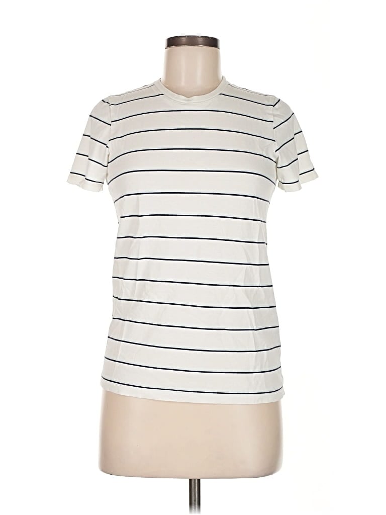 EVERLANE Pre-owned Short Sleeve T-shirt In White