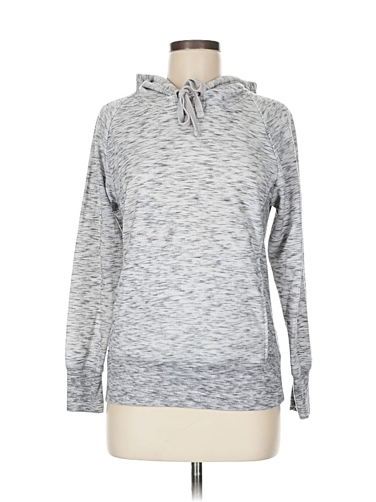 Pre-owned Green Tea Pullover Hoodie In Gray