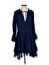Alice + Olivia 100% Polyester Blue Cocktail Dress Size 0 - photo 1