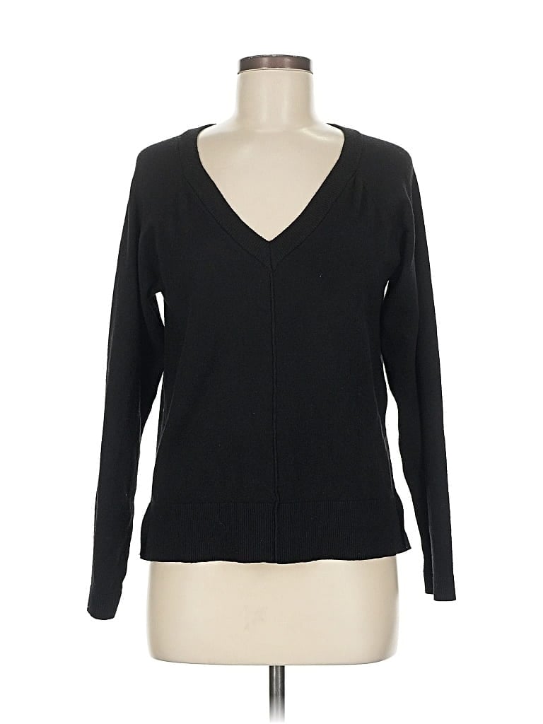 Pre-owned Bobeau Cardigan Sweater In Black