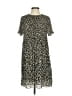 MICHAEL Michael Kors 100% Polyester Animal Print Brown Casual Dress Size XS - photo 1