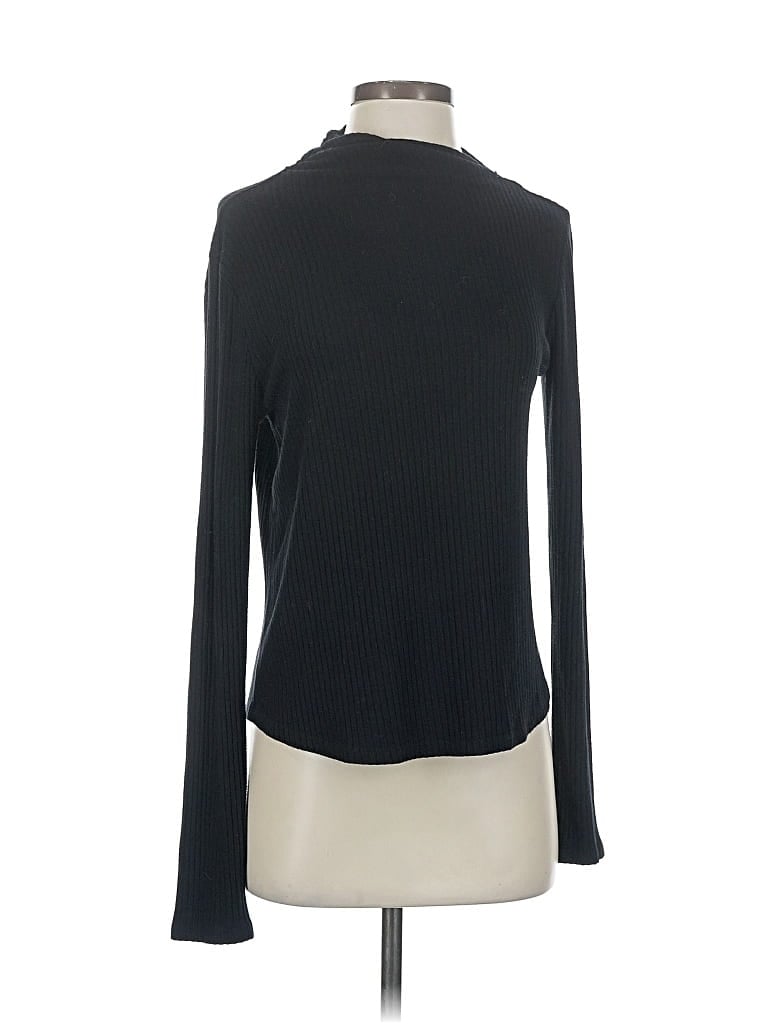 Pre-owned Velvet By Graham & Spencer Turtleneck Sweater In Black