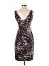 J.Crew Animal Print Brown Cocktail Dress Size 2 - photo 2