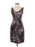 J.Crew Animal Print Brown Cocktail Dress Size 2 - photo 1