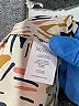 CAbi 100% Polyester Print Ivory Tan Long Sleeve Blouse Size M - photo 8