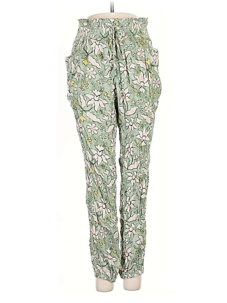 Pre-owned Aerie Casual Pants In Green