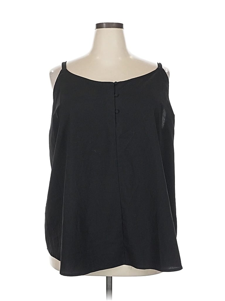 LANE BRYANT Pre-owned Sleeveless Blouse In Black
