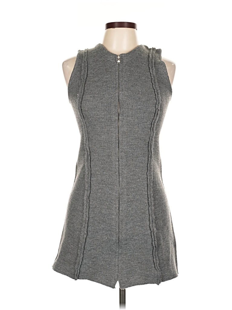 Pre-owned Assorted Brands Sweater Vest In Gray