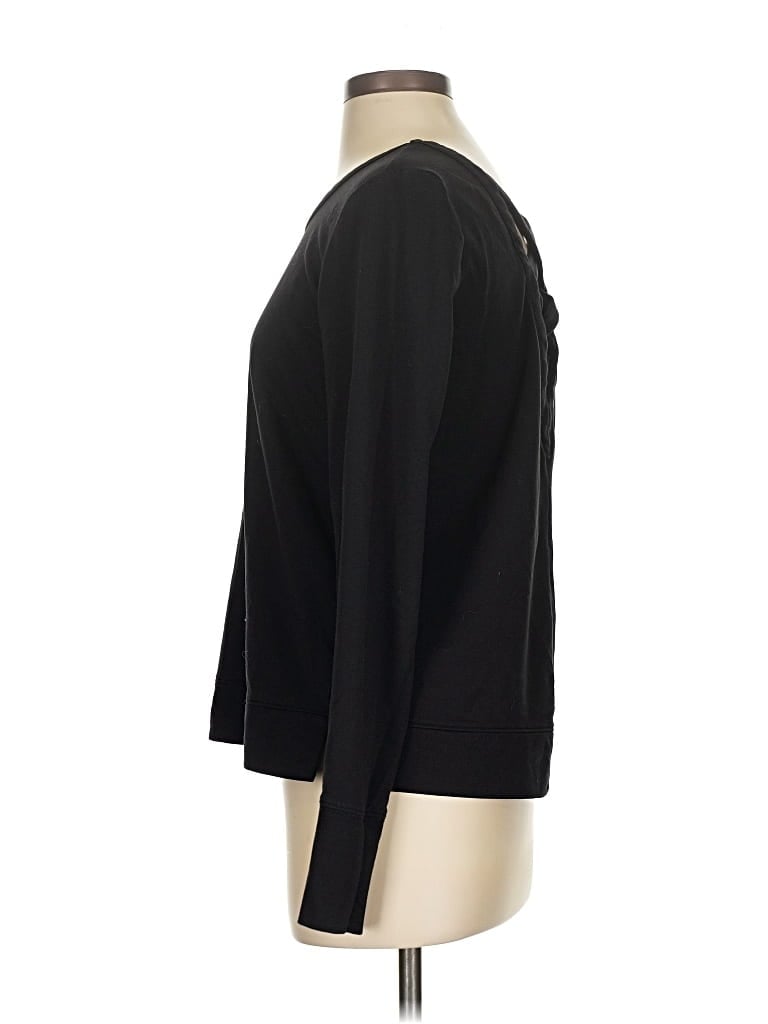 Pre-owned Active 3/4 Sleeve T-shirt In Black