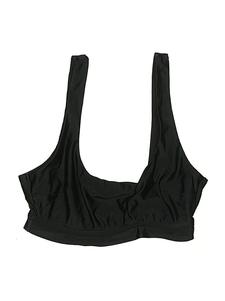Pre-owned Aerie Swimsuit Top Black Swimwear