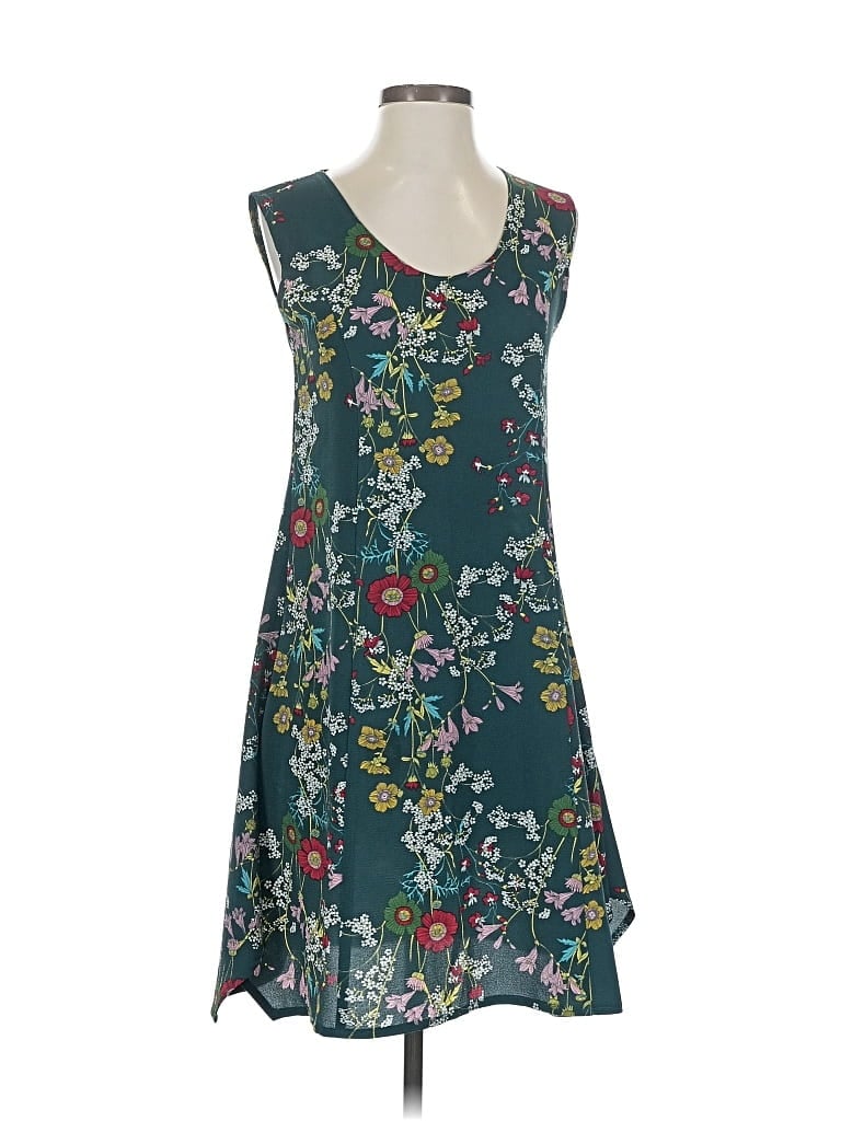 Pre-owned Assorted Brands Casual Dress In Blue