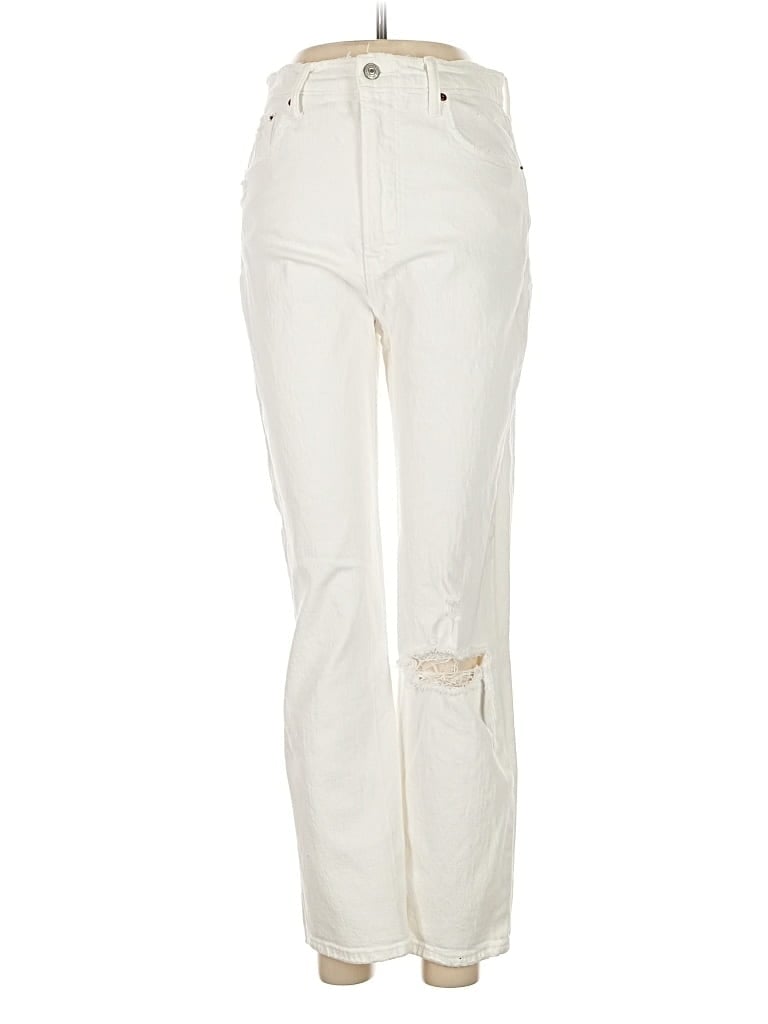 ABERCROMBIE & FITCH Pre-owned Jeans In White
