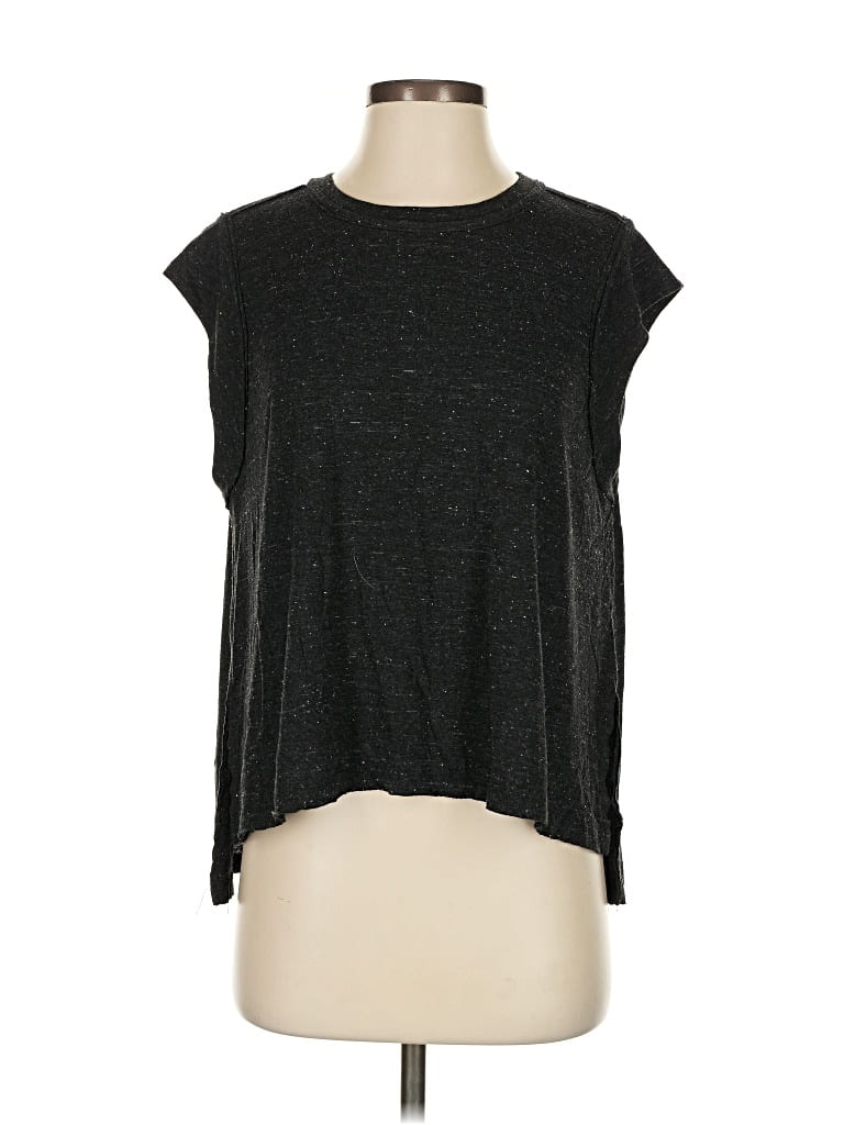 Pre-owned Unbranded Sleeveless T-shirt In Gray