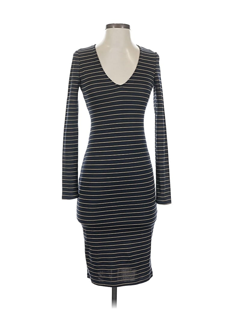 Pre-owned Trafaluc By Zara Casual Dress In Gray