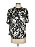 Joie 100% Polyester Black Short Sleeve Blouse Size XS - photo 1