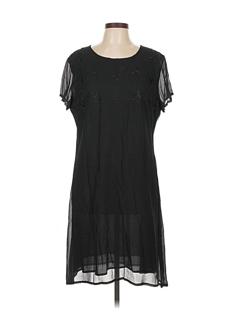 Pre-owned Amanda Smith Casual Dress In Black