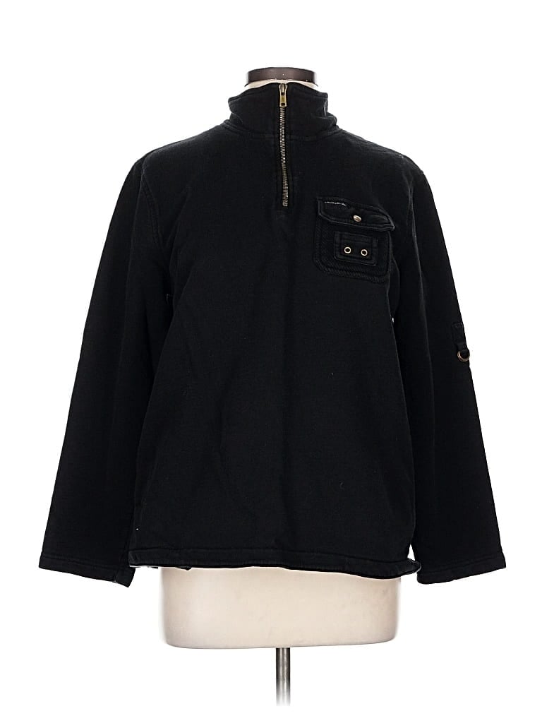 Pre-owned Lauren Jeans Co. Sweatshirt In Black