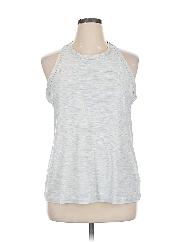 Pre-owned Active By Old Navy Sleeveless T-shirt In Silver