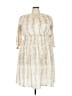 Assorted Brands 100% Polyester Ivory Casual Dress Size 3X (estimated) - photo 1