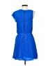 Isabel 100% Silk Solid Blue Casual Dress Size S - photo 2