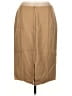 Charles Nolan 100% Wool Solid Tan Wool Skirt Size 8 - photo 2