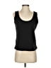 Sigrid Olsen 100% Cotton Black Tank Top Size S - photo 1