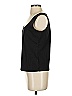 Sigrid Olsen 100% Cotton Black Tank Top Size S - photo 5