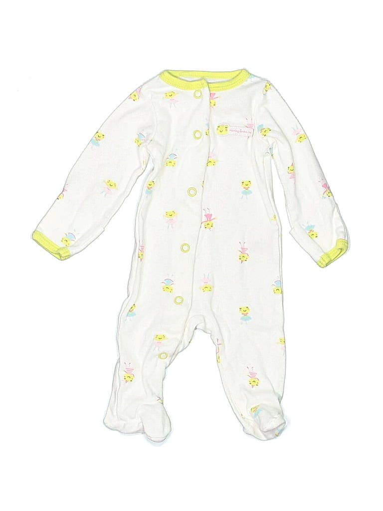 Click to view more detailed imagery on our partner's website Pre-owned Carter's Babies' Long Sleeve Outfit In White