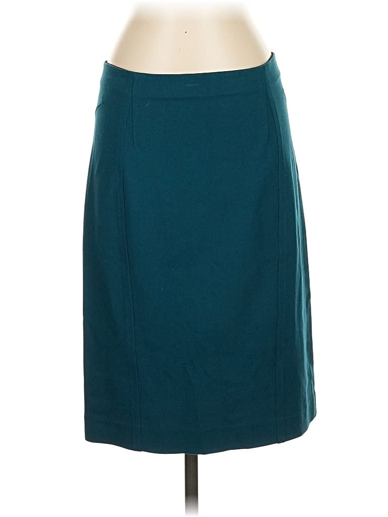 Pre-owned Ann Taylor Formal Skirt In Blue