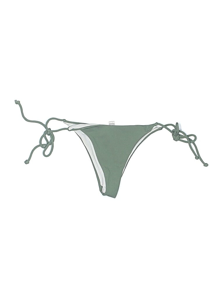 Pre-owned Unbranded Swimsuit Bottoms In Green