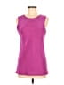 Shamask Purple Sleeveless Blouse Size Med (1) - photo 1