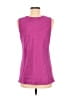 Shamask Purple Sleeveless Blouse Size Med (1) - photo 2
